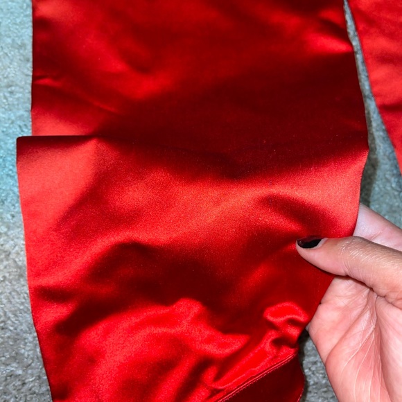 Giuseppe satin red boots - Picture 3 of 4